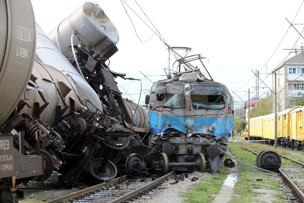 Željeznička nesreća kod Rijeke, Foto: Goran Kovacic/PIXSELL