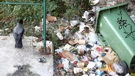 Ilustracija, nepočišćeni otpad u Zagrebu