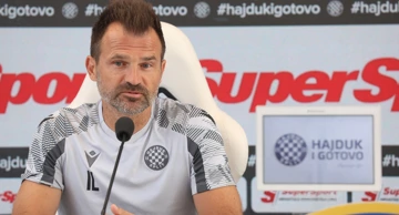 Trener Hajduka Ivan Leko