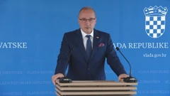 Ministar Gordan Grlić Radman na konferenciji za novinare 