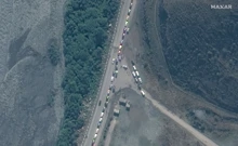 Prometni kolaps na cesti prema granici s Gruzijom, Foto: The Insider/Reuters