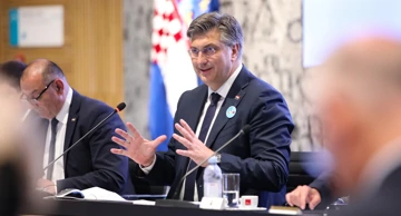 Prime Minister Andrej Plenković at Wednesday’s cabinet session