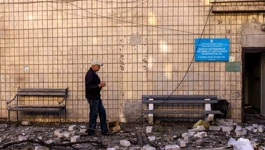 Ruševine klinike nakon napada u Mikolajivu 