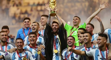Argentina nakon osvajanja naslova svjetskog prvaka