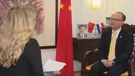 Chinese Ambassador Qi Qianjin in an interview for HRT