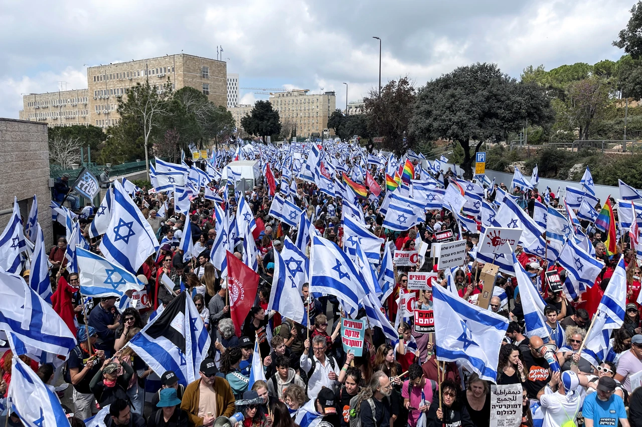 Prosvjed u Jeruzalemu, Foto: Ilan Rosenberg/REUTERS