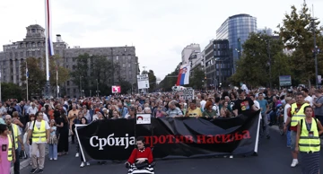 Prosvjed "Srbija protiv nasilja"