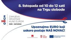 Dio plakata za Dan eura u Osijeku