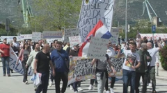 Split: Prosvjed stanovnika Brda protiv arsena u zraku