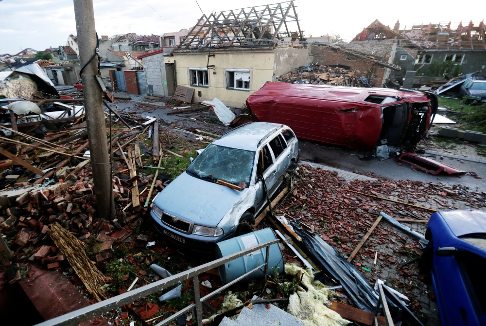 Razorni tornado u Češkoj, Foto: David W Cerny/Reuters
