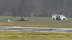Srušio se zrakoplov u pulskoj zračnoj luci, Foto: Srecko Niketic/PIXSELL