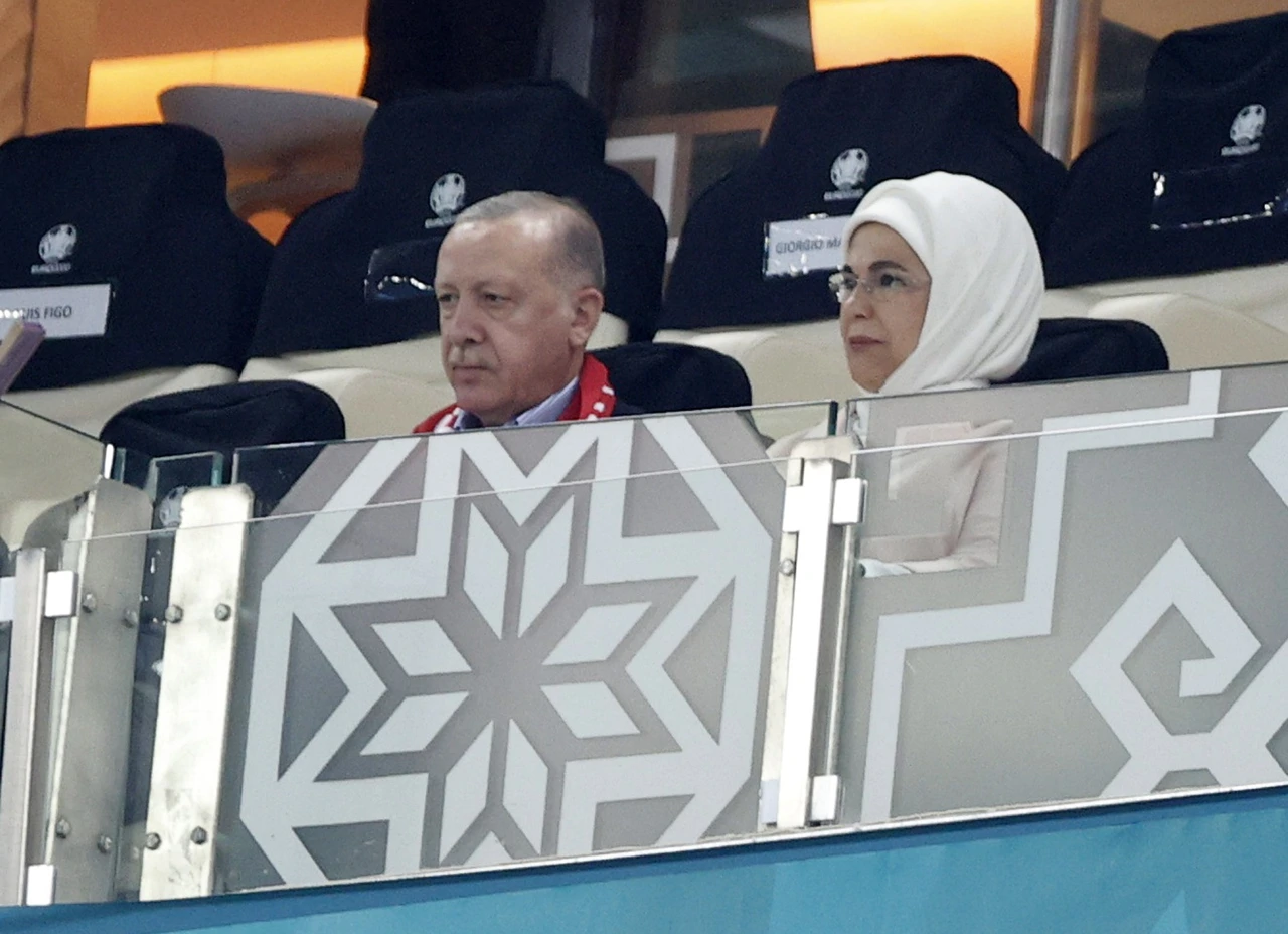 Turski predsjednik Tayyip Erdogan prati dvoboj u Bakuu