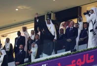 Sheikh Tamim bin Hamad Al Thani i Gianni Infantino, Foto: Kai Pfaffenbach/REUTERS