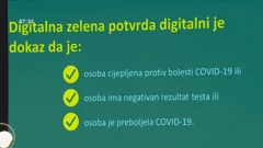 Zelena digitalna potvrda, Foto: Dobro jutro, Hrvatska/HRT