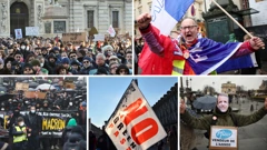 Prosvjedi u Europi
