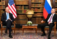 Joe Biden i Vladimir Putin , Foto: Kevin Lamarque/REUTERS