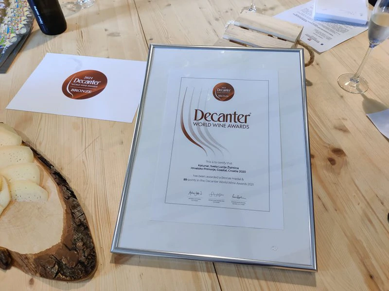 Prestižna nagrada Decanter (Foto: Dražen Zima / HRT Radio Rijeka)
