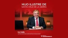Ivo Kulis, počasni građanin Santa Cruz de la Sierra