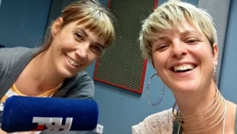 Mateja Miočić - Myousiq i Maja Milin u studiju Radio Zadra 