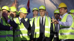 Premijer Plenković na svečanosti probijanja druge cijevi tunela Učka, Foto: Nel Pavletic/PIXSELL