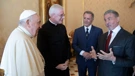 Papa Franjo i Sylvester Stallone