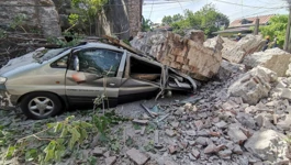Posljedice potresa u gradu Viganu
