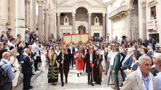 Saint Domnius procession in Split