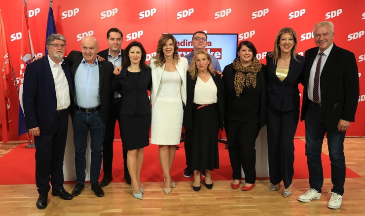 Predstavljanje SDP-ove liste za Europski parlament