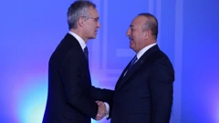 Glavni tajnik NATO saveza Stoltenberg i turski ministar vanjskih poslovaCavusoglu