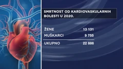 Smrtnost od kardiovaskularnih bolesti