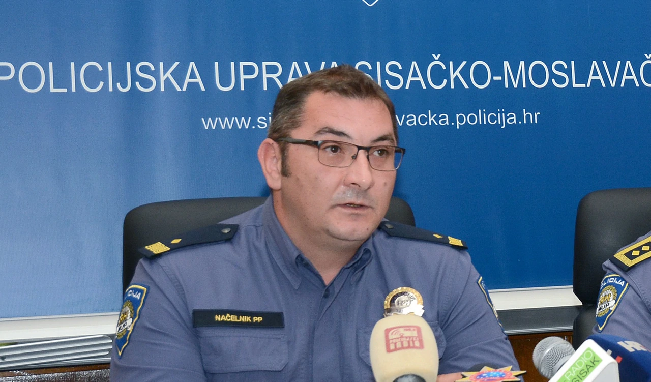 Načelnik policijske postaje u Sisku, Marijan Detelić 