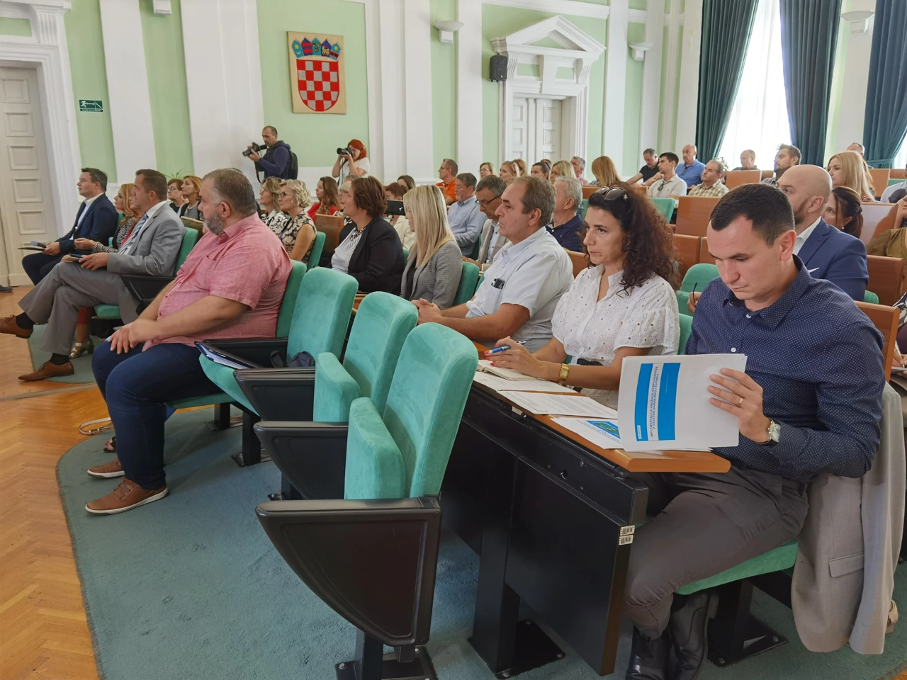 Okrugli stol "Implementacija kružnog gospodarstva u Osječko-baranjskoj županiji", Foto: Krunoslav Inhof/HRT Radio Osijek