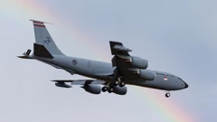 Zrakoplov KC-135, ilustracija