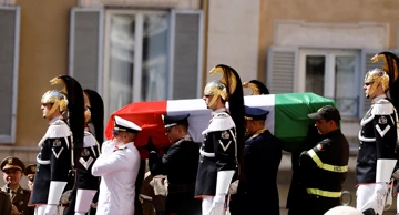 Pogreb bivšega talijanskog predsjednika Napolitana