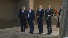 Milorad Pupovac i predstavnici manjina odali počast žrtvama u Jasenovcu, Foto: HRT/HTV