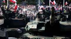 Tenkovi K2 Black Panther na vojnoj paradi u Varšavi