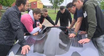 Na ovom solarnom automobilu radili su cijelu školsku godinu