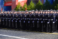 Pripadnici mornarice na paradi, Foto: Alexander Avilov/Moscow News Agency/Reuters