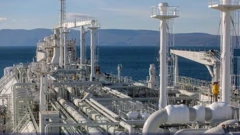 The LNG terminal on the island of krk 