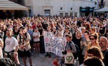 Prosvjed u Splitu , Foto: Miroslav Lelas/PIXSELL