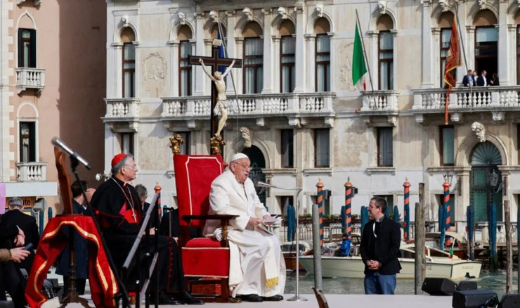 Papa Franjo u Veneciji
