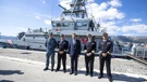 Ministar obrane Mario Banozić u posjeti vojarne "Admiral flote Sveto Letica Barba"