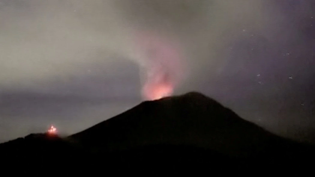 Vulkan Popocatepetl, Foto: Andres Valle/REUTERS