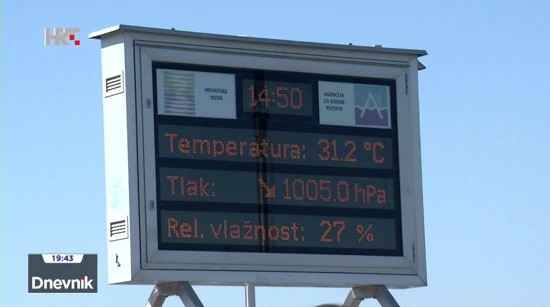 Temperatura u Osijeku, 15.4.2024.