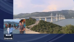 Pogled na Pelješki most