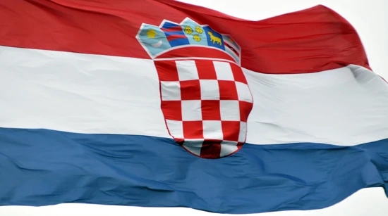 Bandera de Croacia  