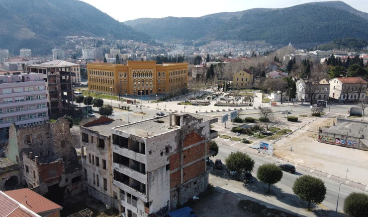 Ruševine u Mostaru