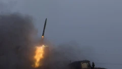 Ukrajinski višecijevni bacač raketa BM-21