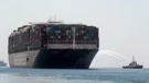 Brod Ever Given napušta Sueski kanal