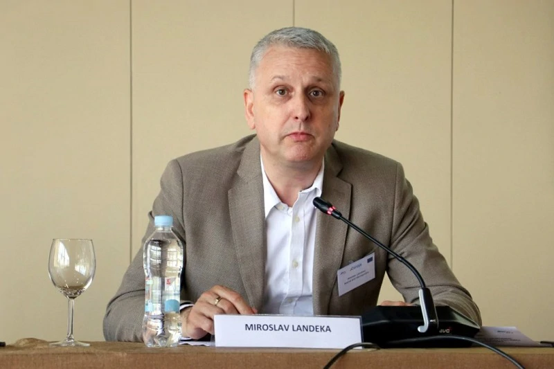 Miroslav Landeka, dopredsjednik HKD Napredak